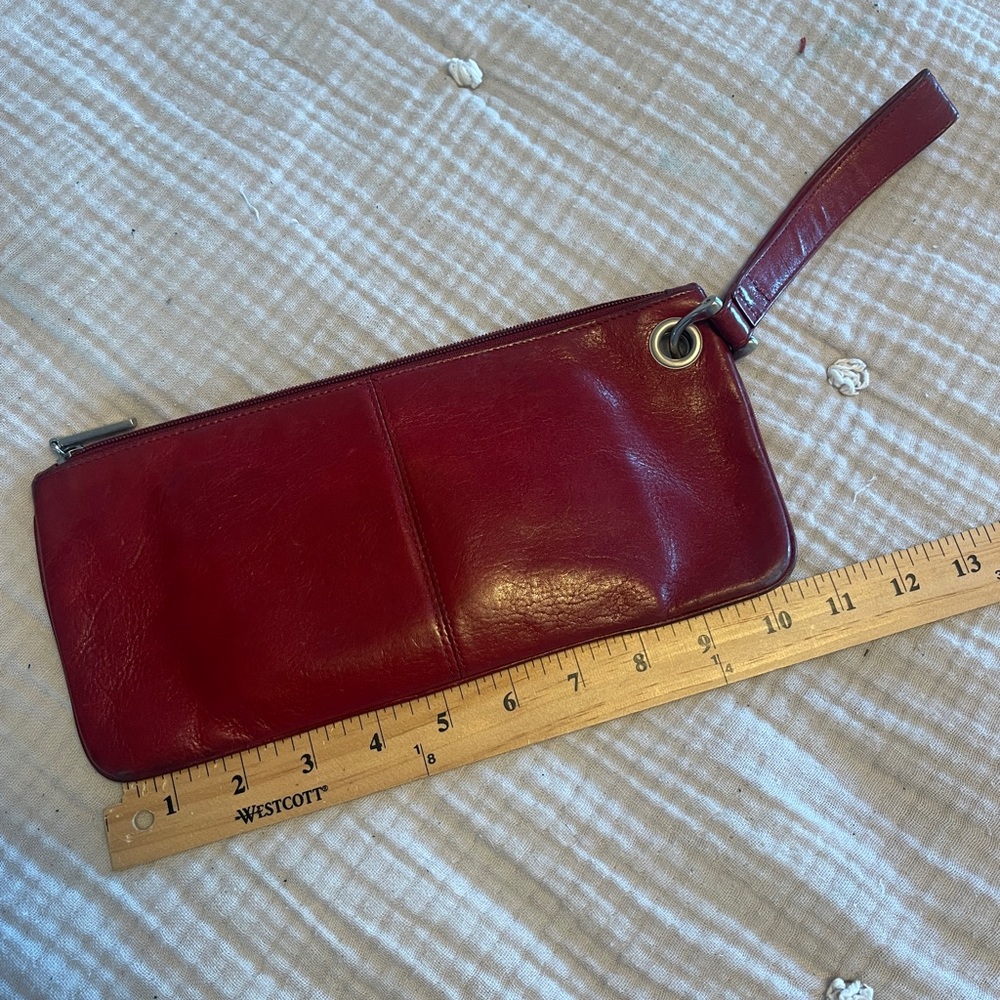Hobo Brand | Clutch | Red Leather